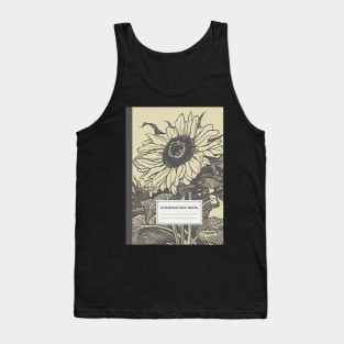 Aesthetic Vintage Floral Composition Book Tank Top